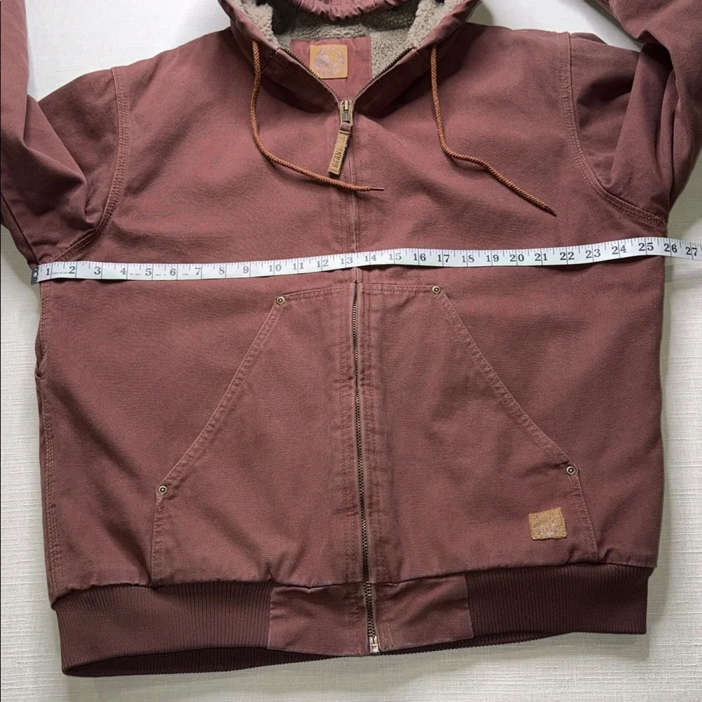 Berne Sherpa Lined Hooded Workwear Jacket